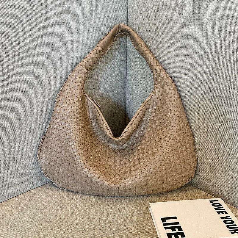 Women's braided side bag