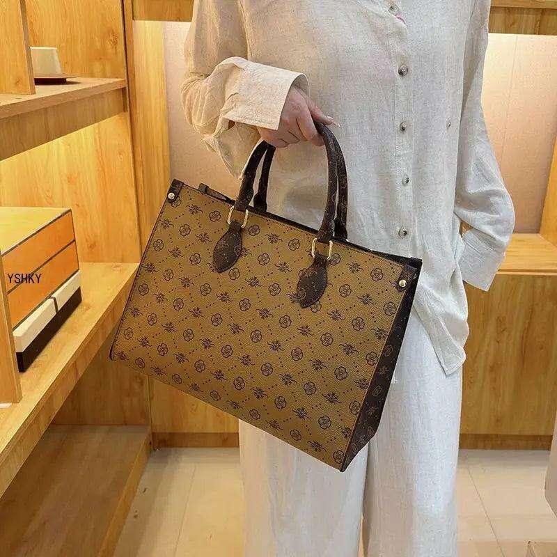 A classic and stylish tote bag for women