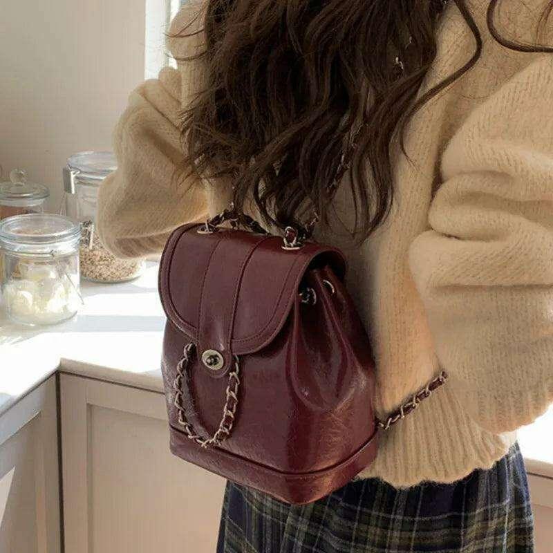 תיק גב מעור לנשים