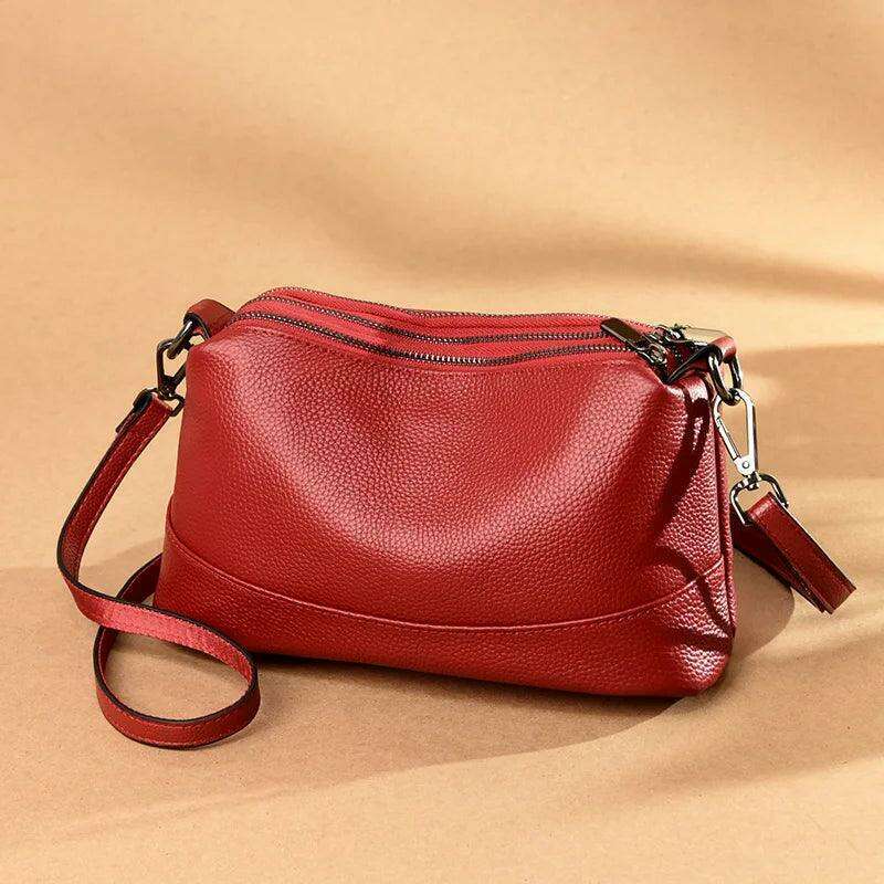 Small leather crossbody bag for women - comfort, beauty and style in one day