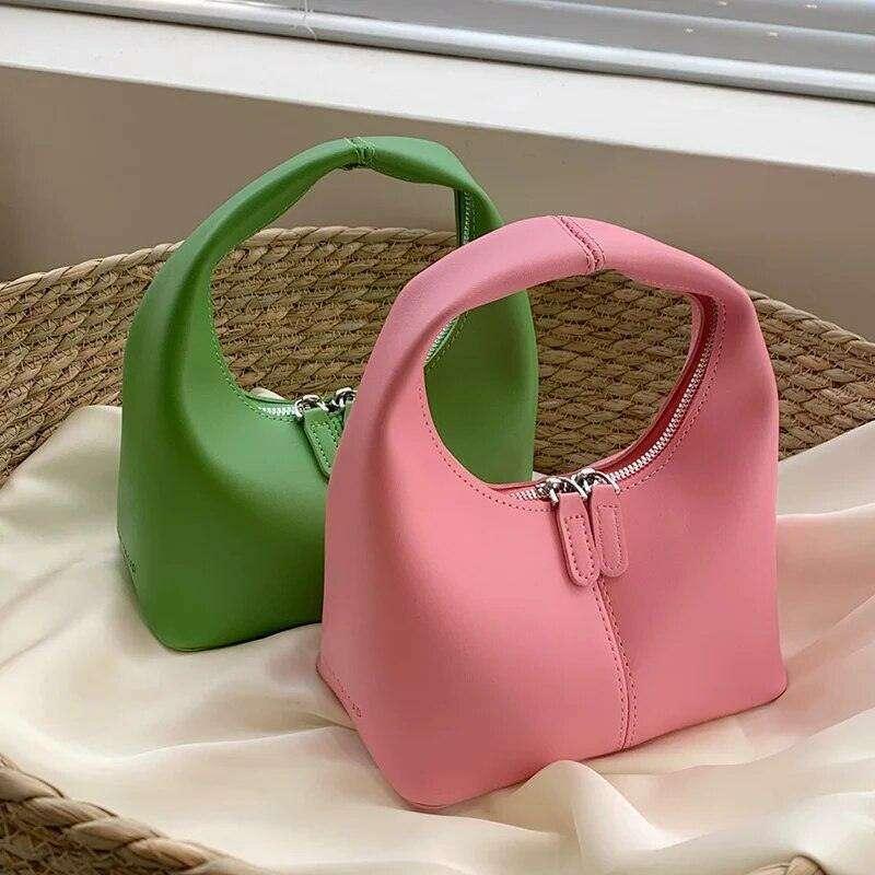 A women's handbag with a unique and elegant design