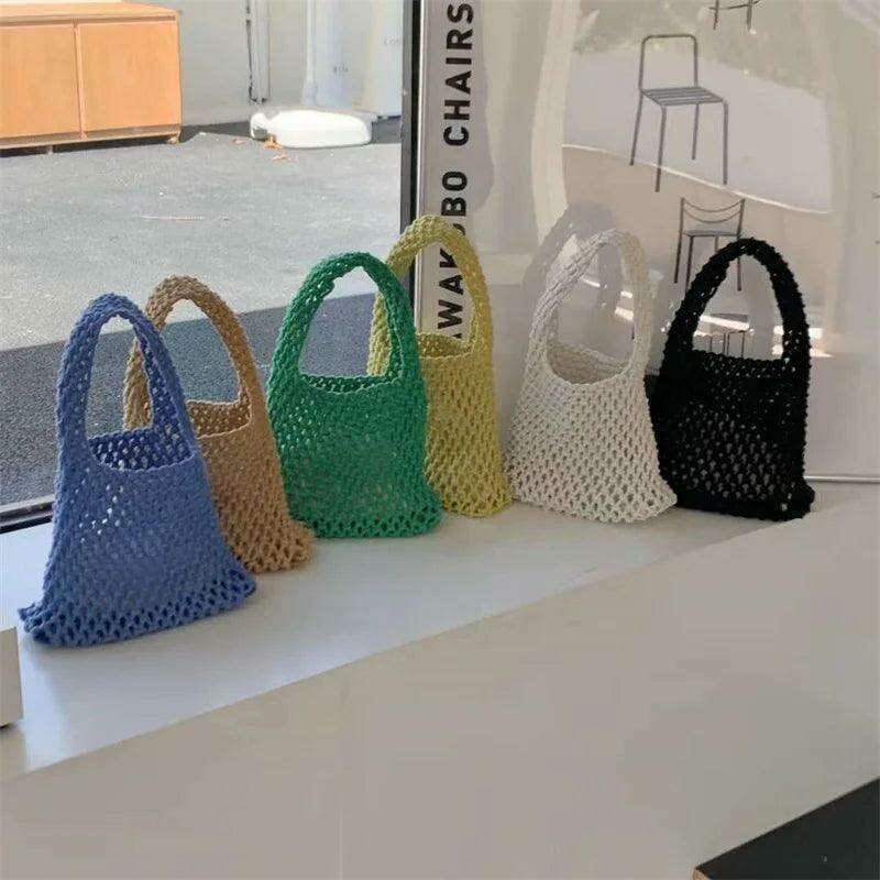A light and stylish mesh bag