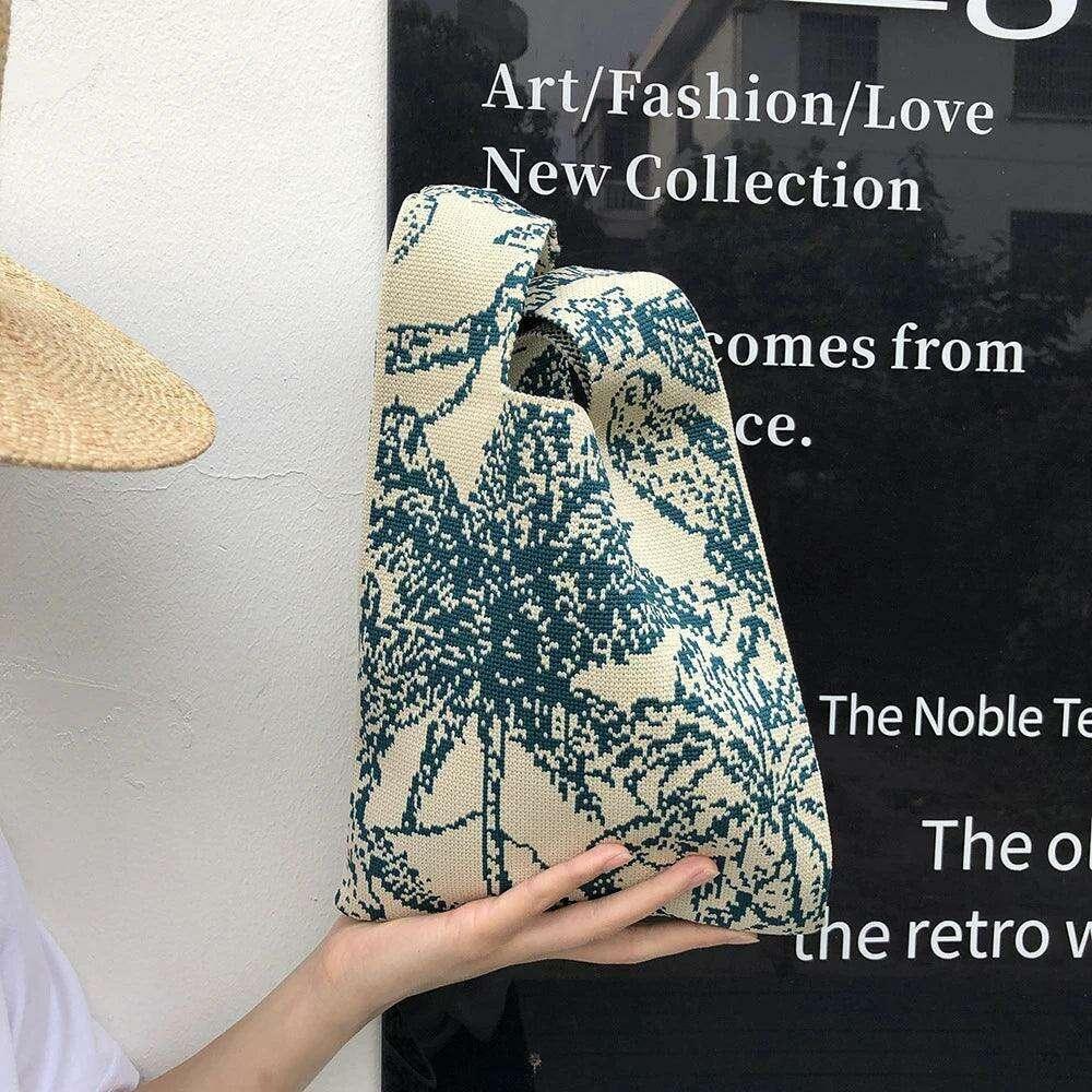 תיק בד בסגנון יפני