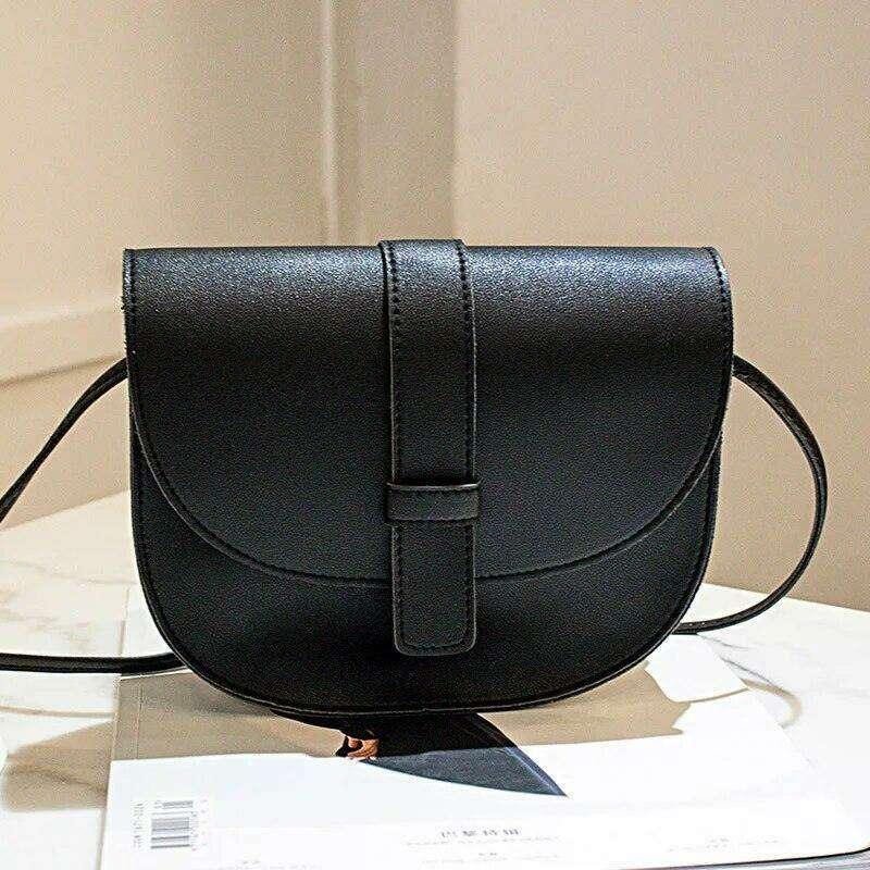 Minimalist Asian Style Saddle Bag for Women
