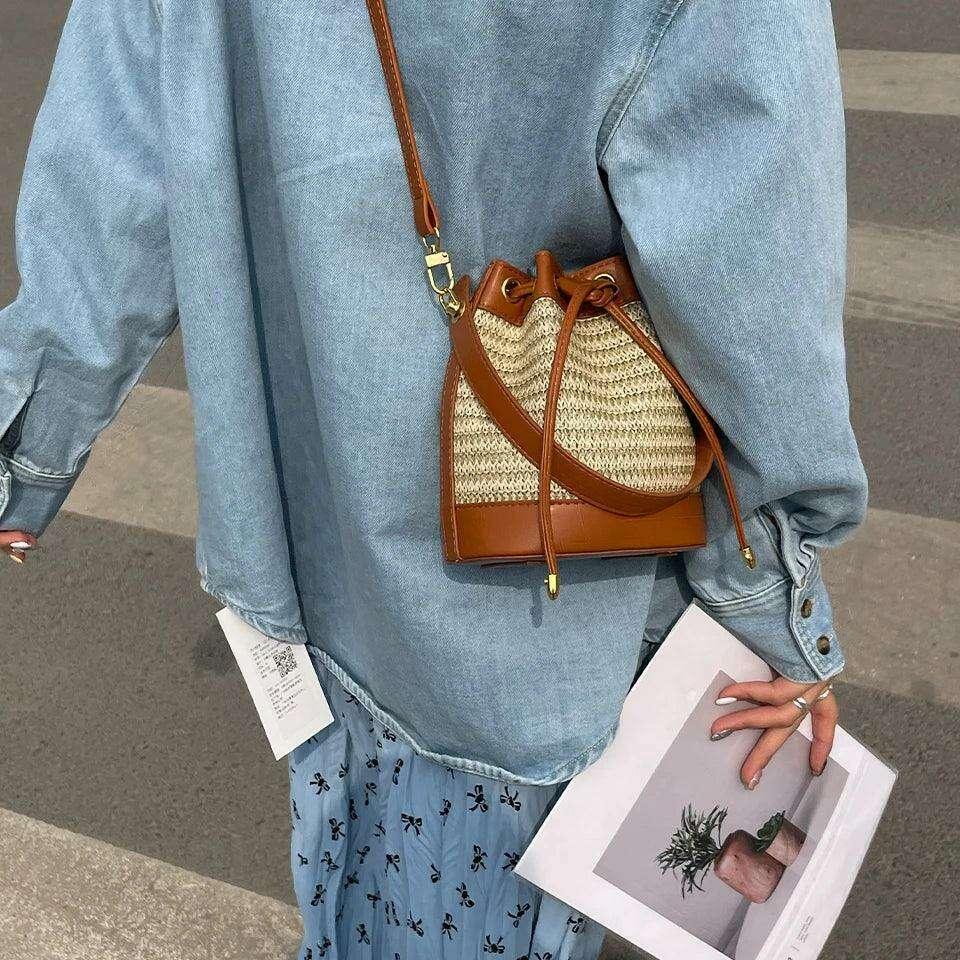 Eco-friendly bucket bag