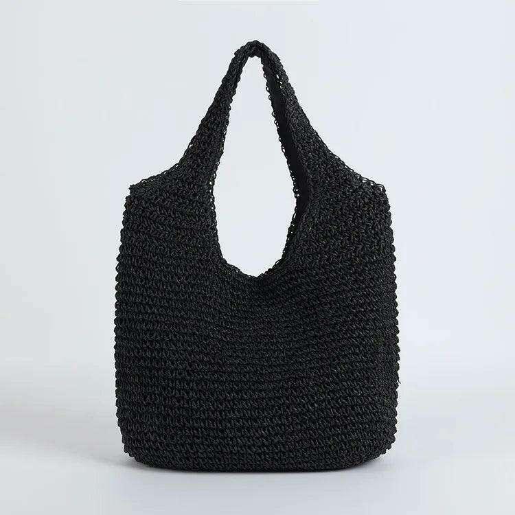 Fashion Straw Shoulder Bag for Women
