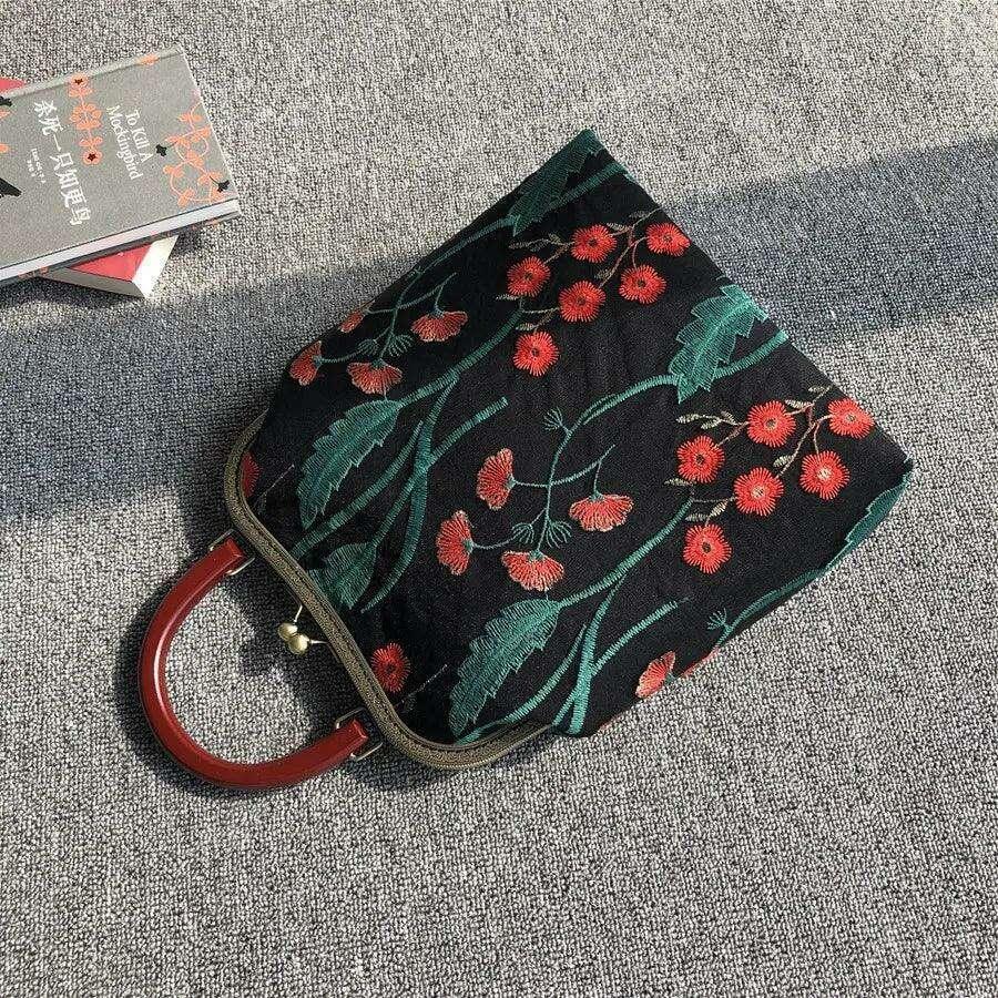 תיק ערב מעוצב בהשראה יפנית לנשים