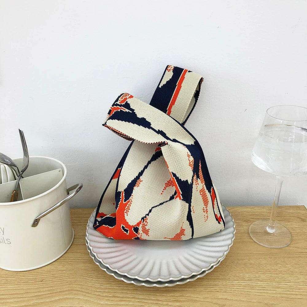 תיק בד בסגנון יפני