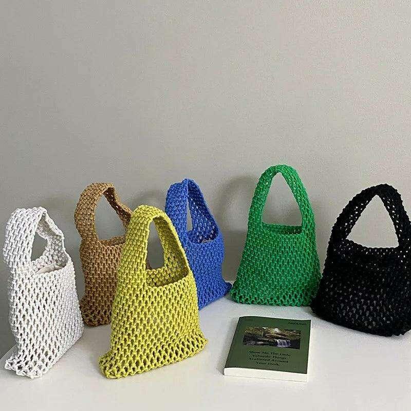 A light and stylish mesh bag