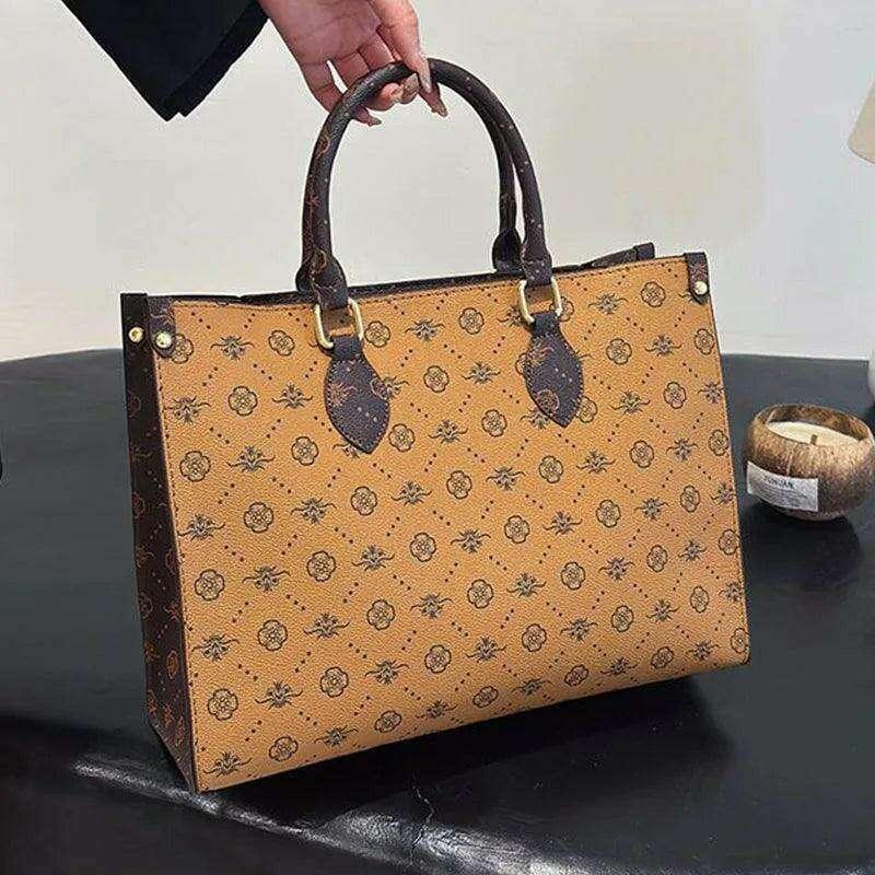 A classic and stylish tote bag for women