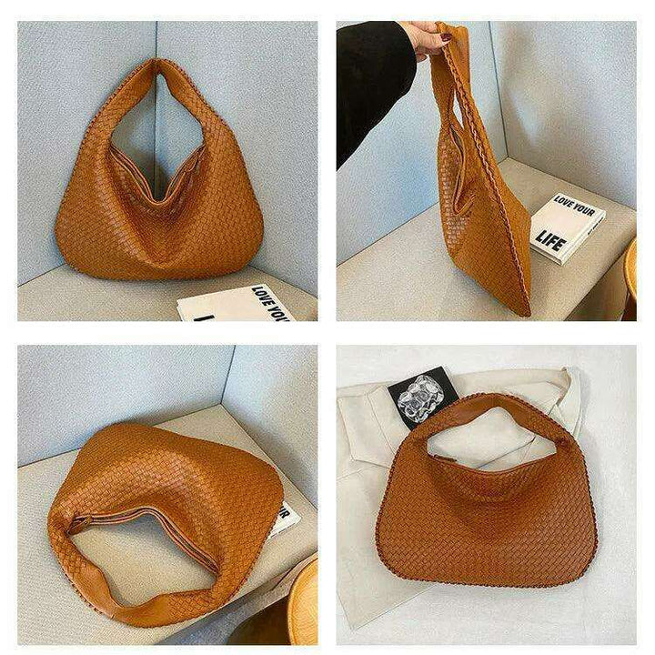 Women's braided side bag