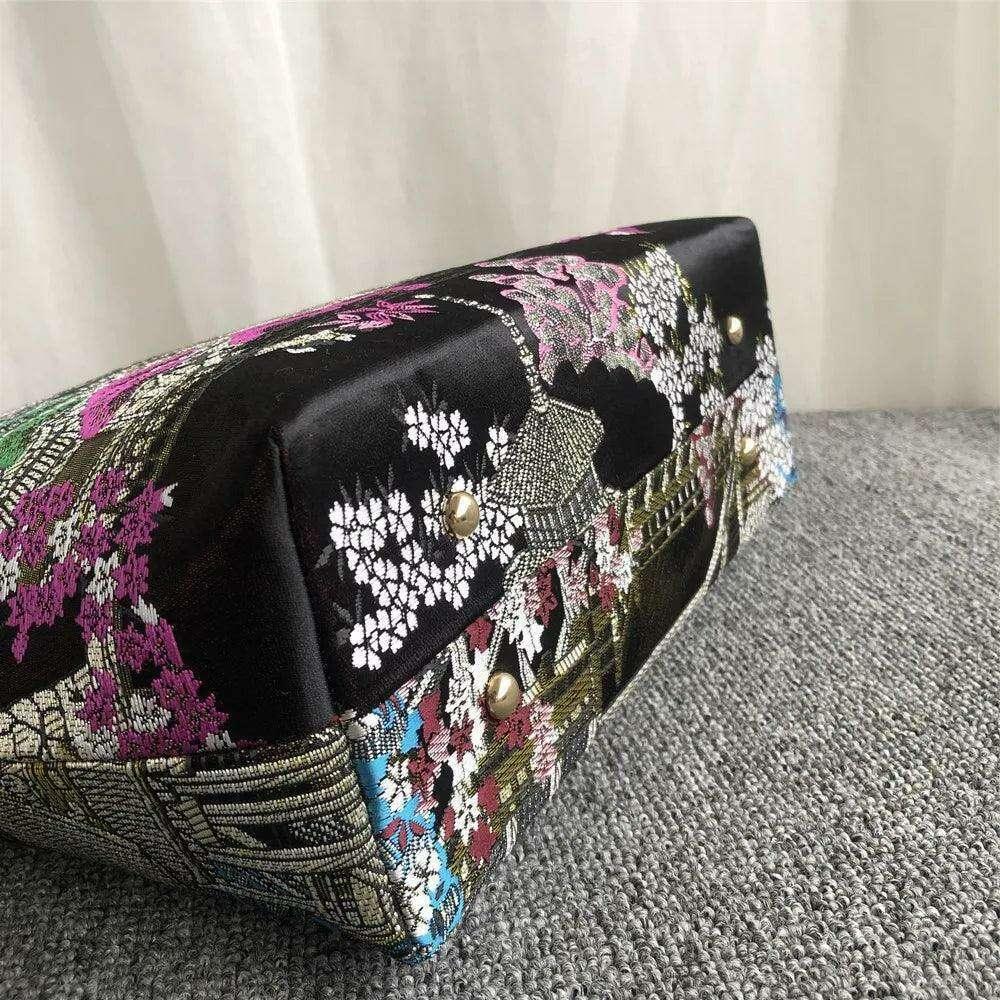 תיק ערב מעוצב בהשראה יפנית לנשים