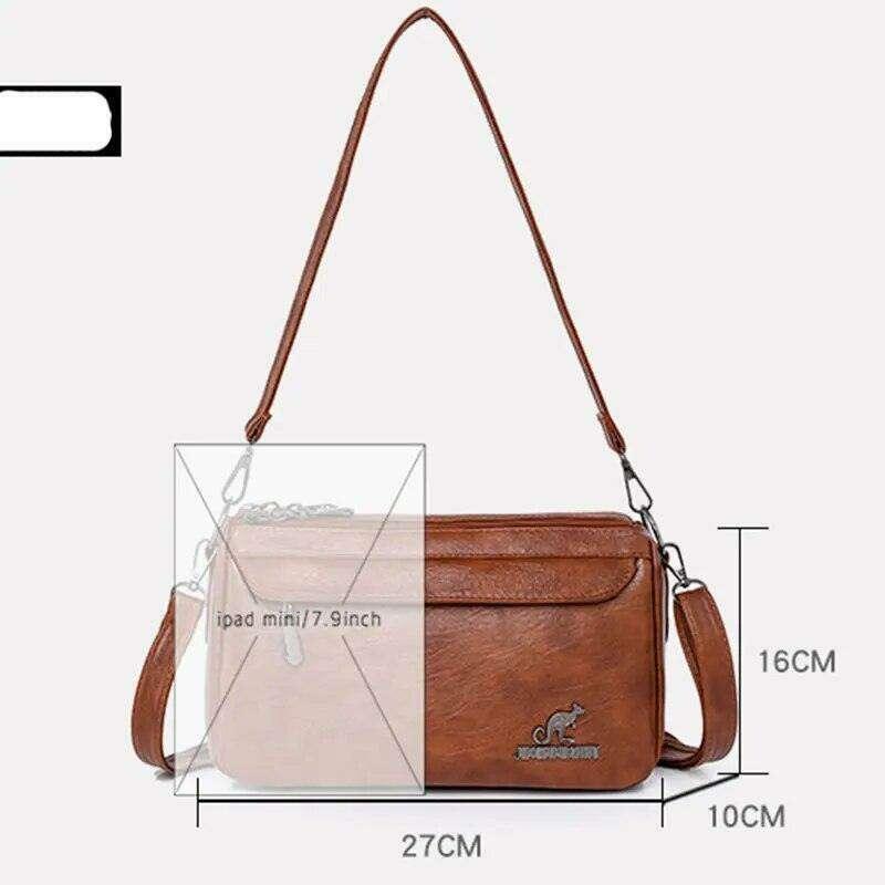 A women's side bag with an elegant and functional design