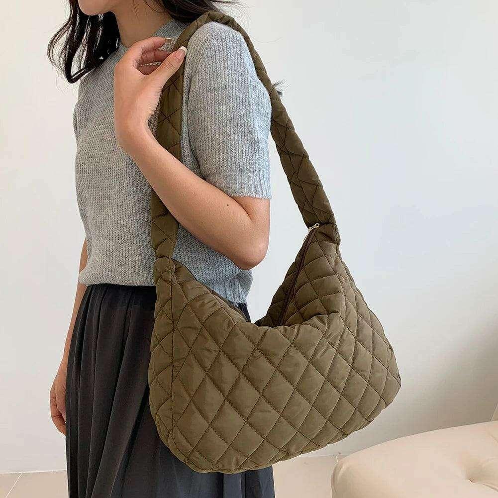 תיק כתף מרופד לנשים