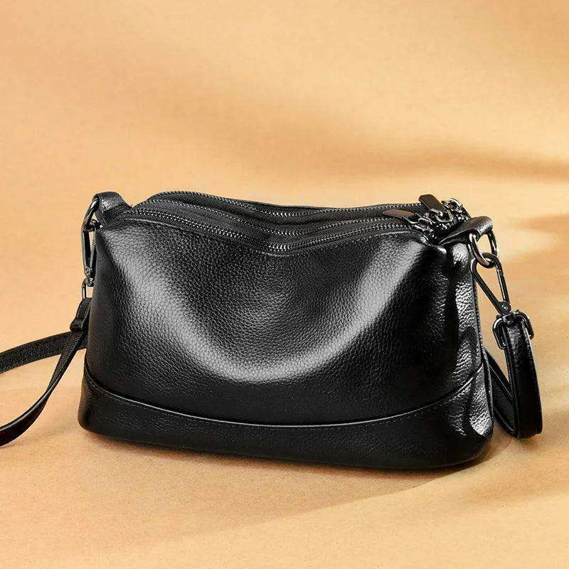 Small leather crossbody bag for women - comfort, beauty and style in one day