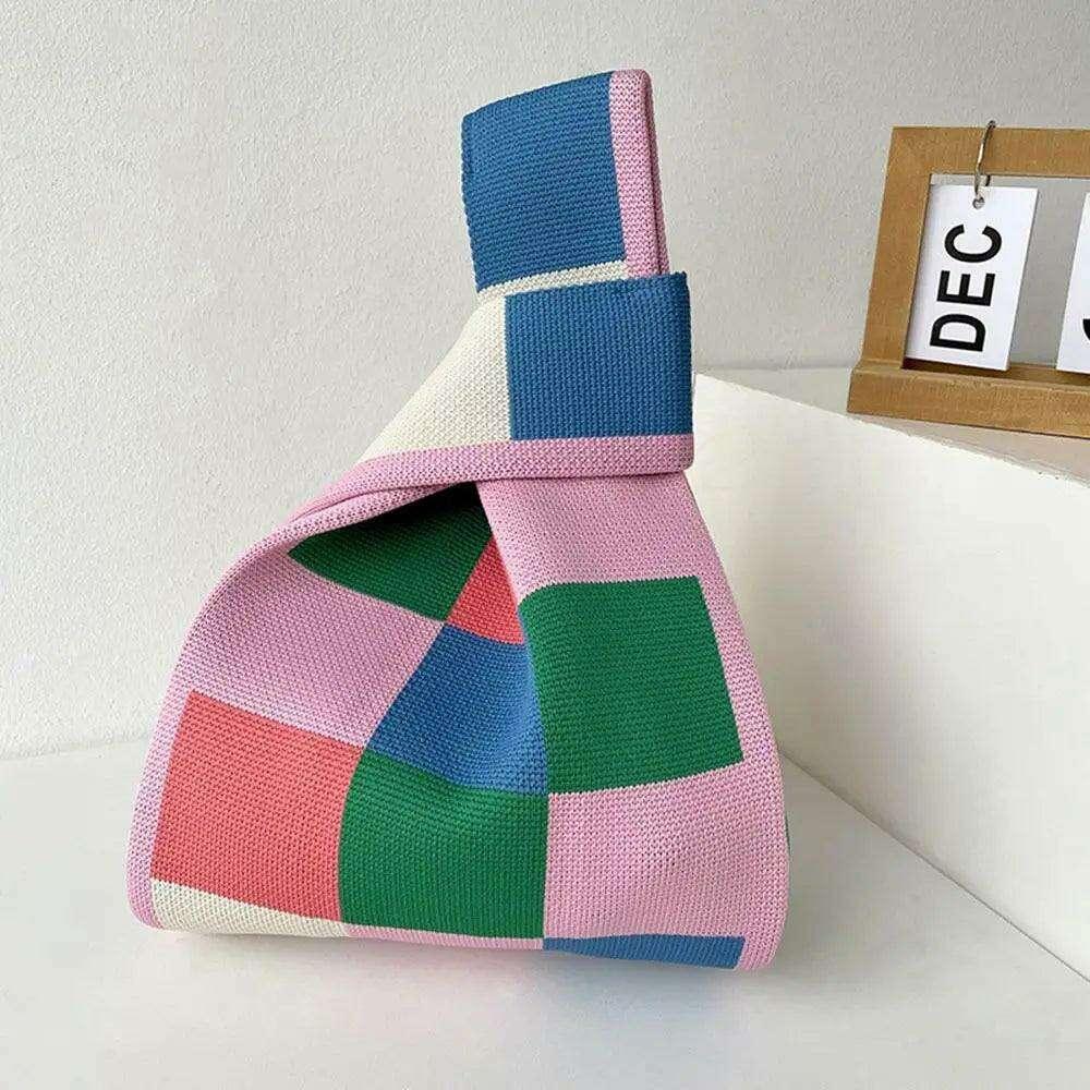 תיק קלוע בעבודת יד לנשים