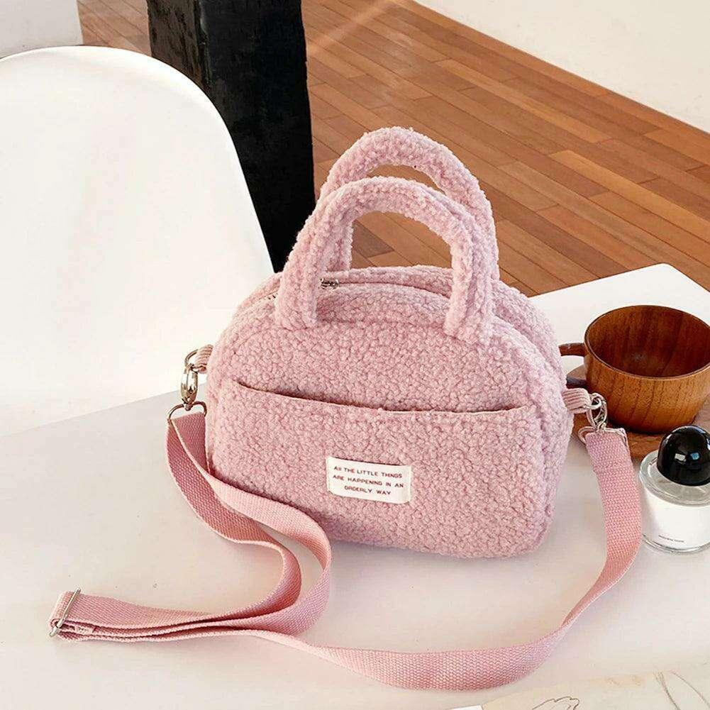 תיק פליז חמים ונעים לנשים