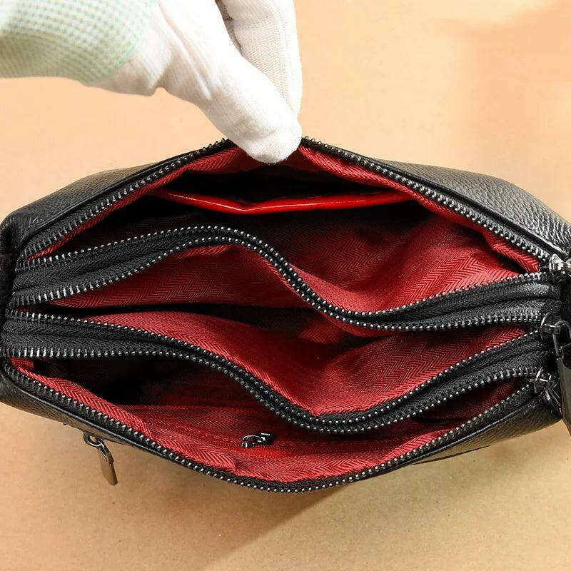 Small leather crossbody bag for women - comfort, beauty and style in one day