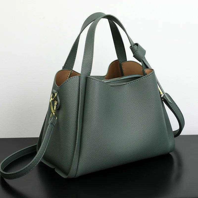 A classic handbag with a modern and elegant design