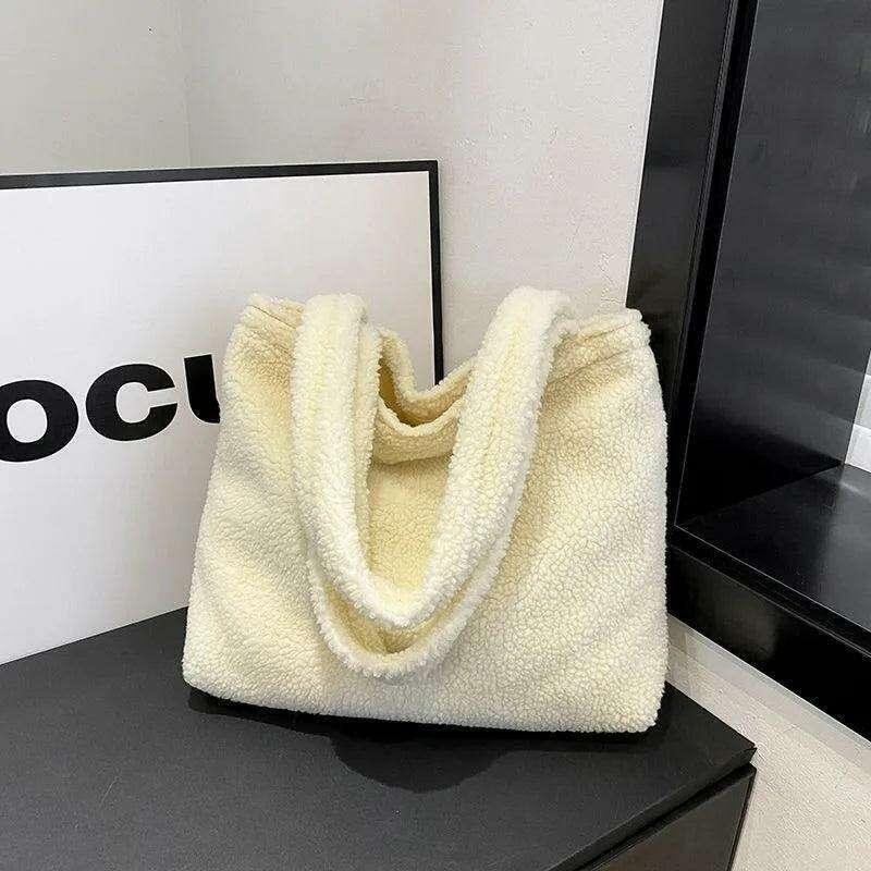 Women's Furry Shoulder Bag