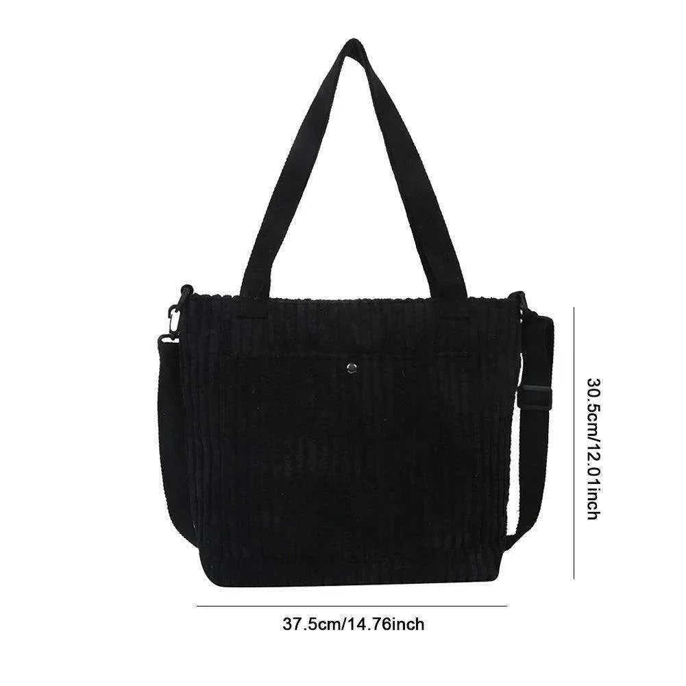 תיק כתף קורדרוי לנשים