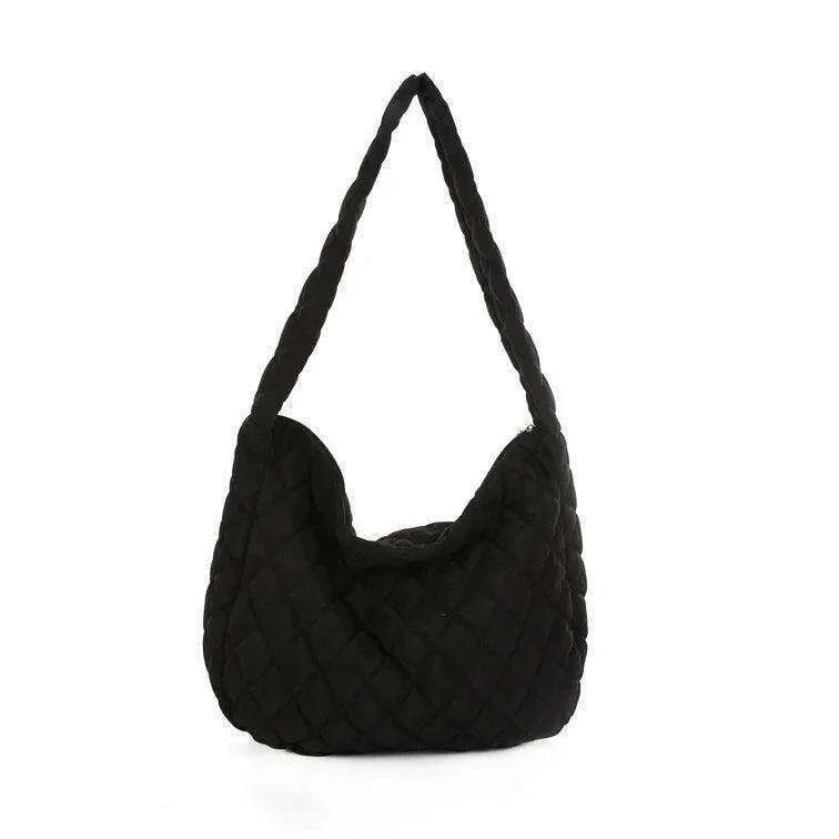 Modern style padded women's bag