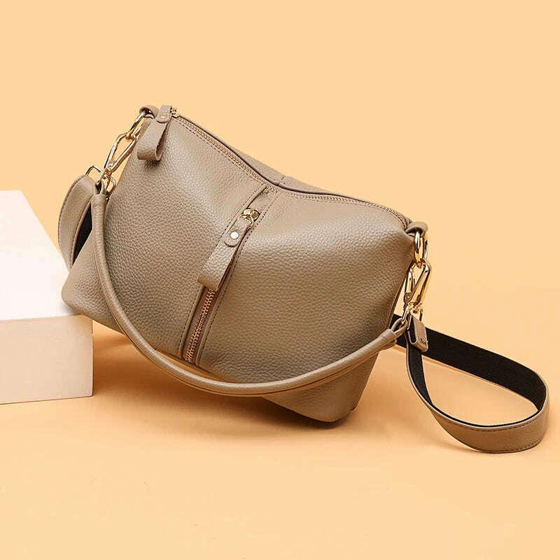 Leather crossbody bag for women - a combination of luxury and comfort 