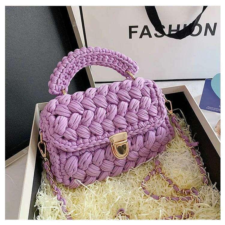 Handmade knitted bag for women – a combination of style and quality