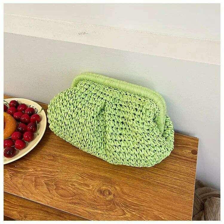 Women's knitted evening bag