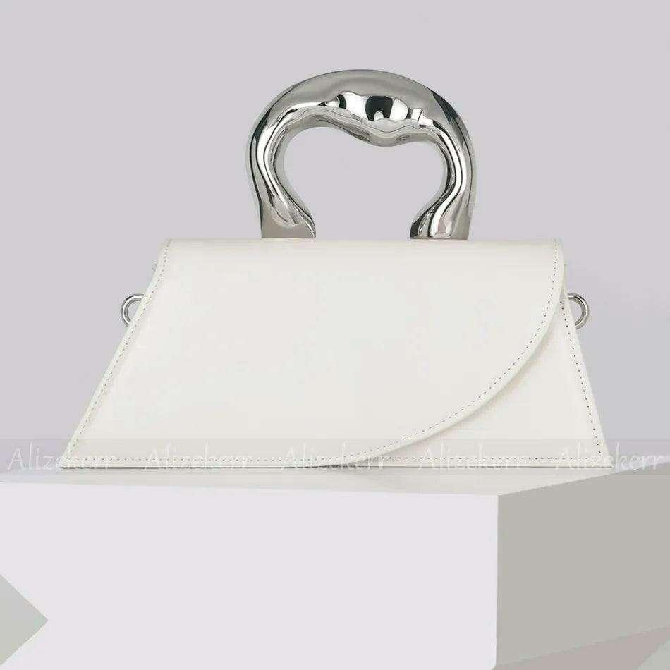 תיק צד מעור בסגנון מודרני לנשים