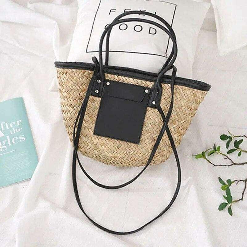 תיק חוף קש לנשים