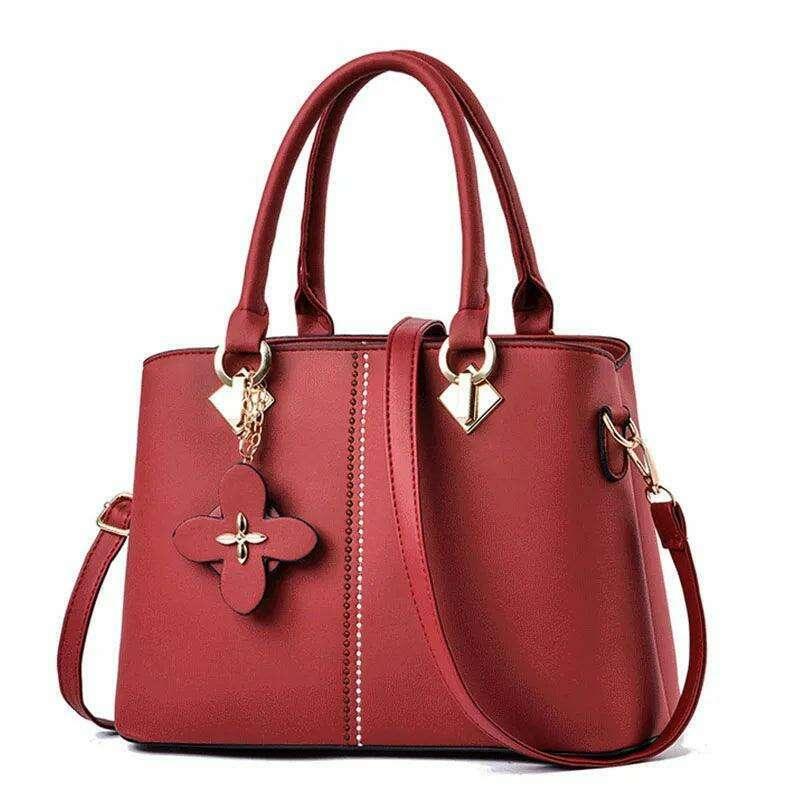 Luxury leather crossbody bag for women