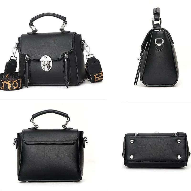 Handbag with adjustable shoulder strap for women