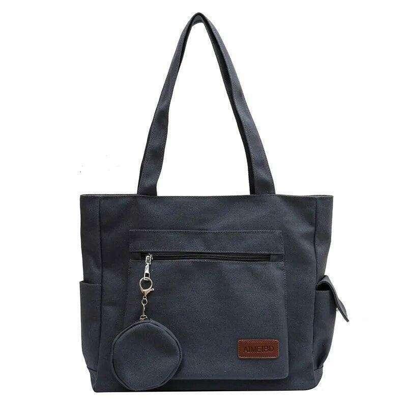 Fashionable canvas bag for women 