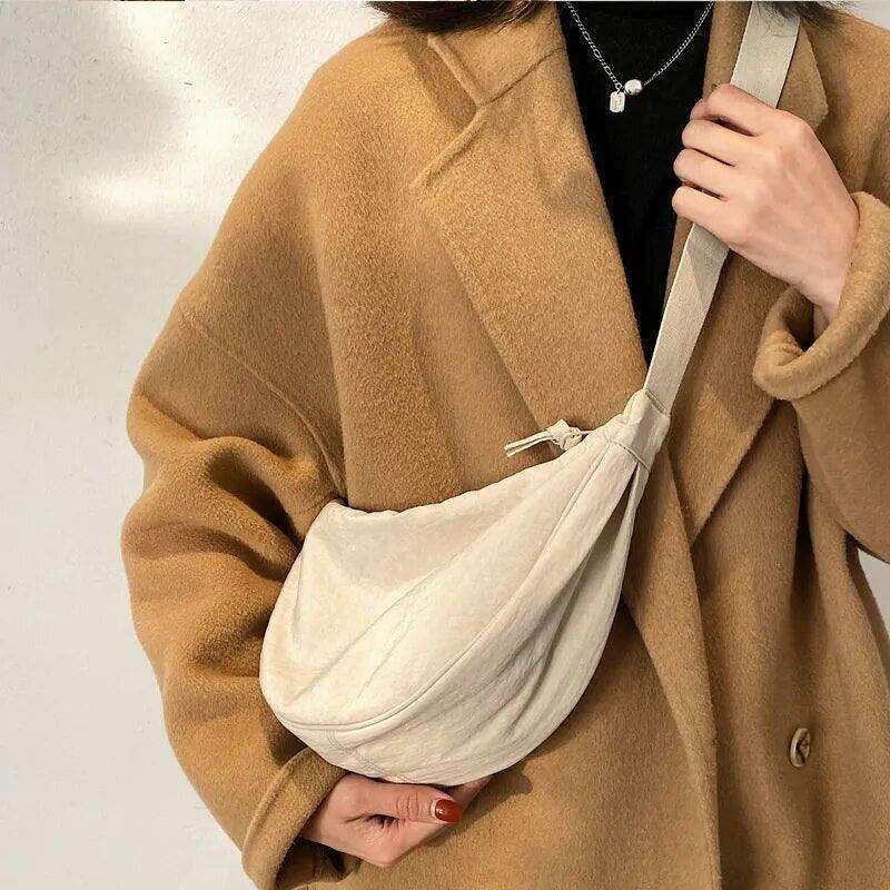 Women's canvas side bag