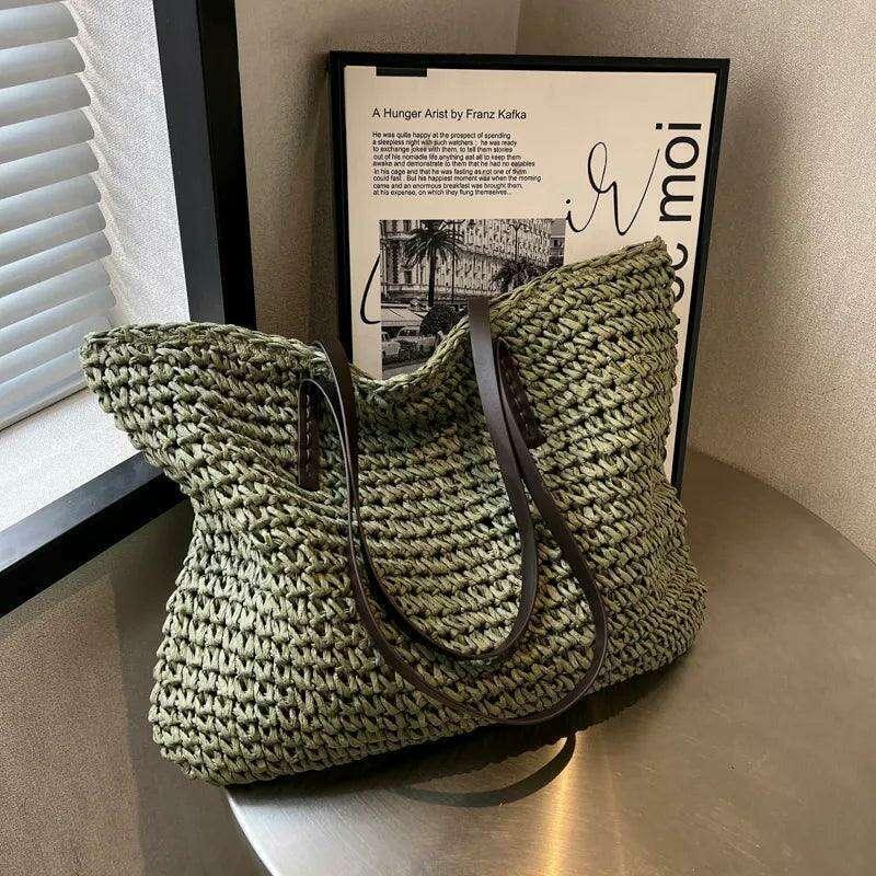 תיק טוט בעיצוב טבעי לנשים