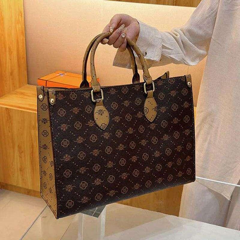 A classic and stylish tote bag for women