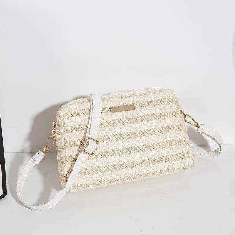 תיק צד קש אלגנטי לנשים