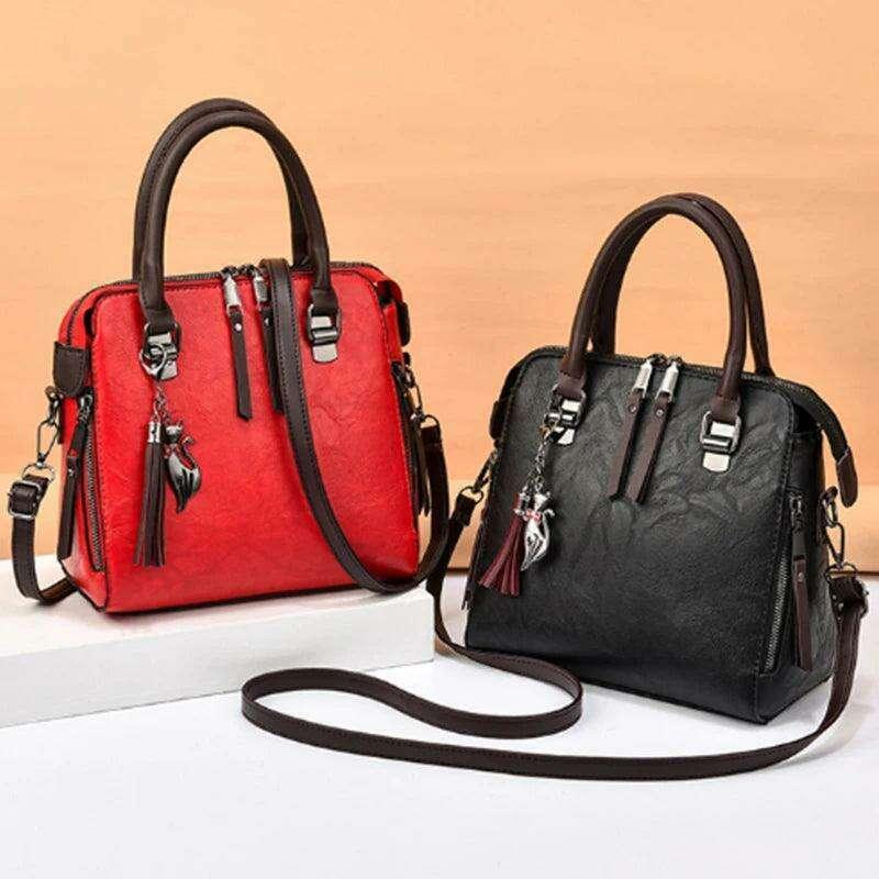 A fashionable handbag for women with a classic and luxurious design