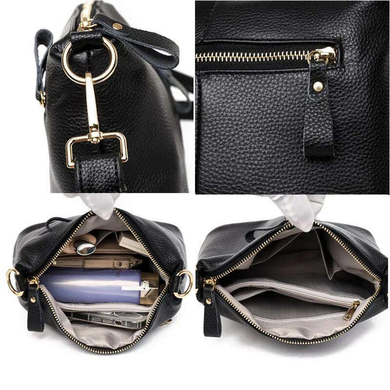 Leather crossbody bag for women - a combination of luxury and comfort 