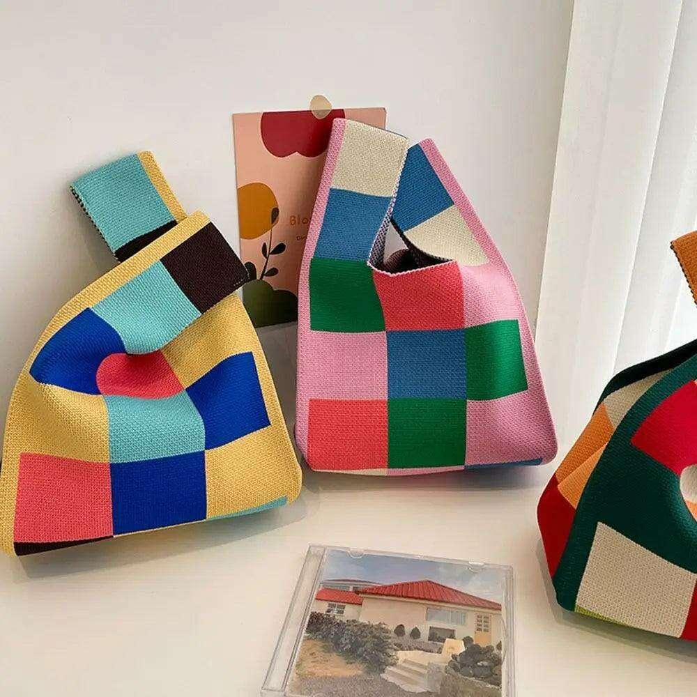 תיק קלוע בעבודת יד לנשים