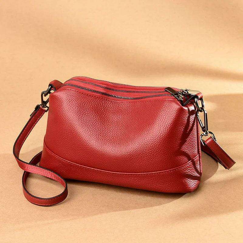 Small leather crossbody bag for women - comfort, beauty and style in one day