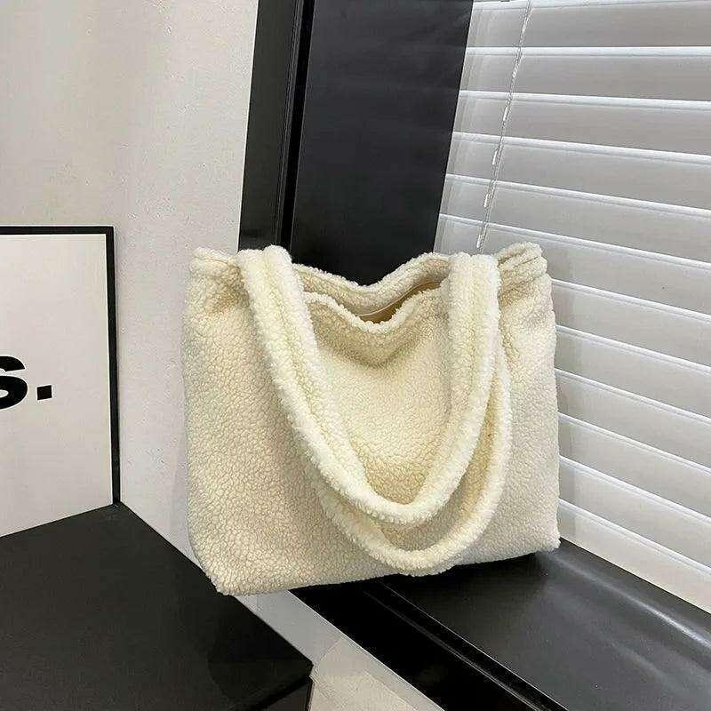 Women's Furry Shoulder Bag