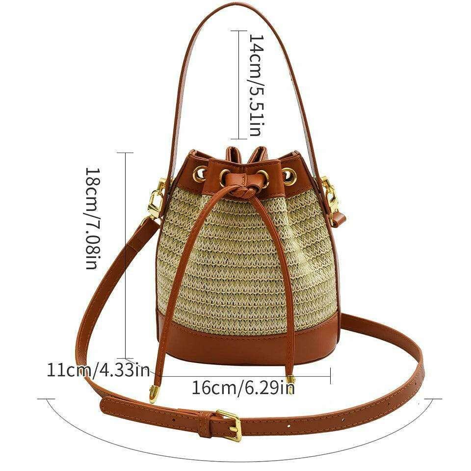 Eco-friendly bucket bag