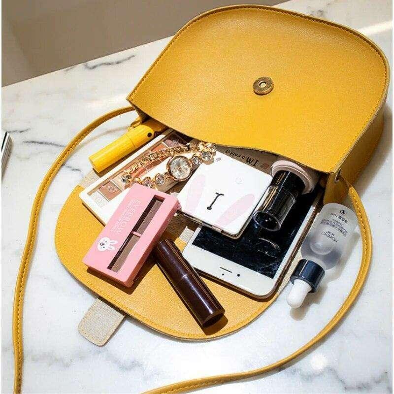 Minimalist Asian Style Saddle Bag for Women