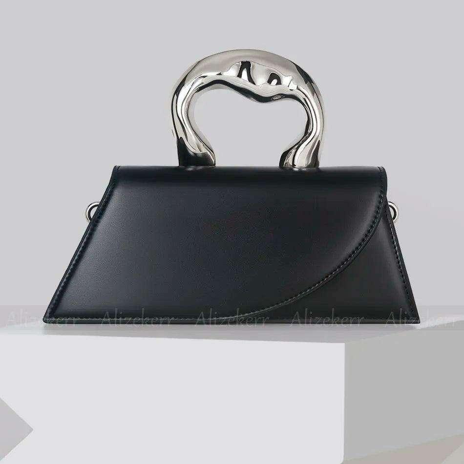 תיק צד מעור בסגנון מודרני לנשים