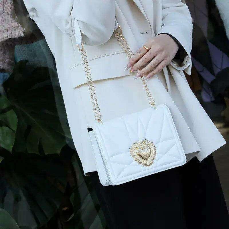 Chic square-shaped chain bag