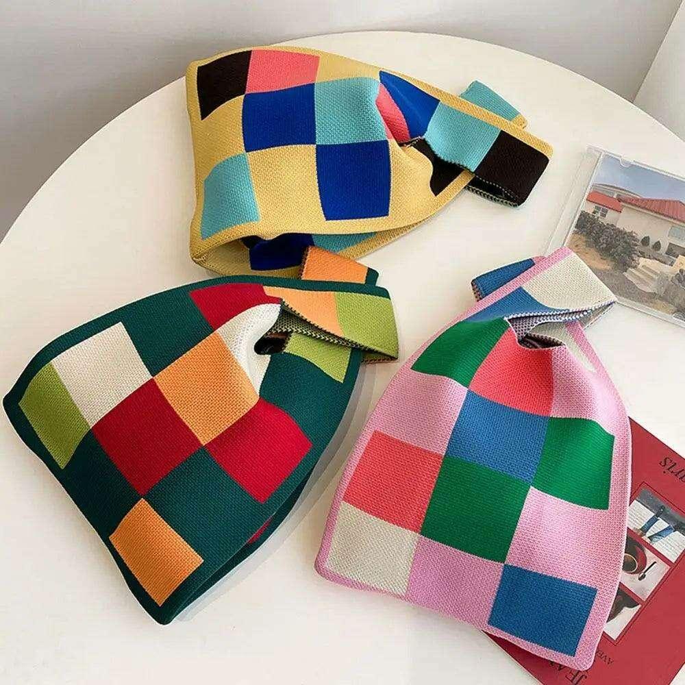 תיק קלוע בעבודת יד לנשים