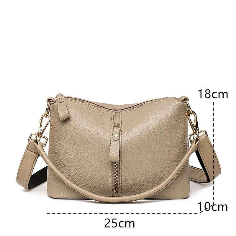 Leather crossbody bag for women - a combination of luxury and comfort 