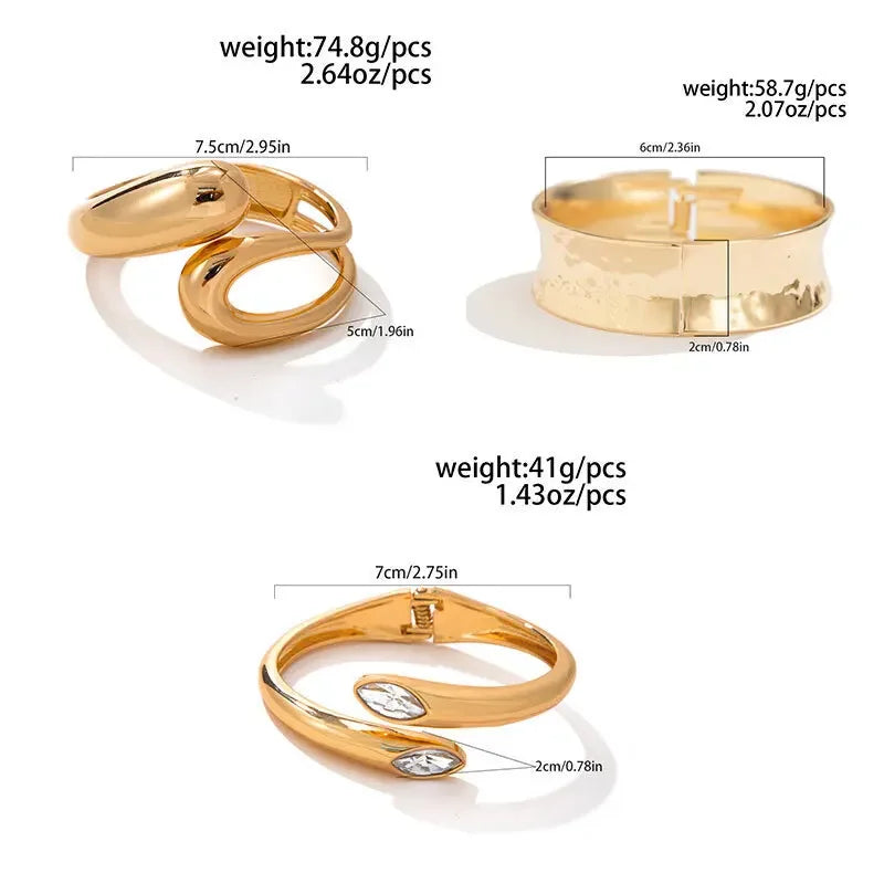 צמיד וינטג' לנשים – קפיץ מתכתי במראה ייחודי